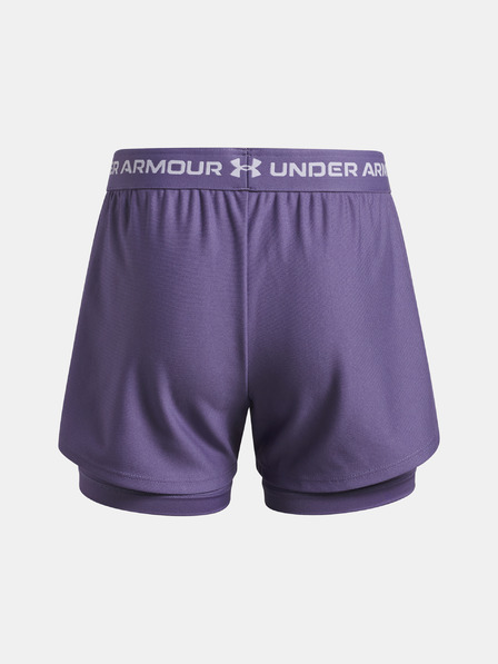 Under Armour Pantaloni scurți fete Under Armour UA Tech Play Up 2n1 Short