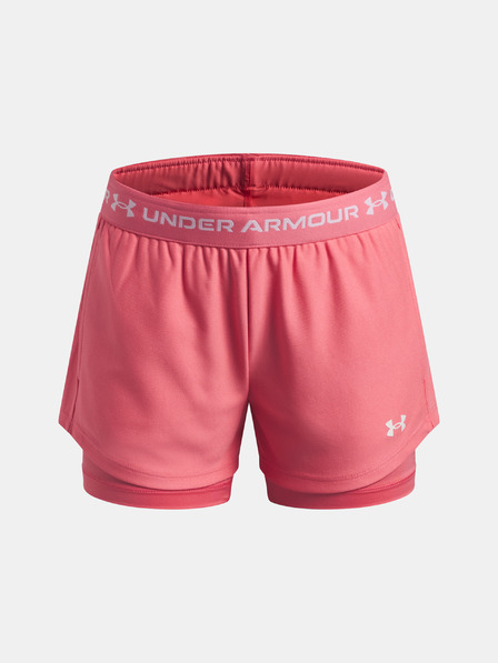 Under Armour Pantaloni scurți fete Under Armour UA Tech Play Up 2n1 Short