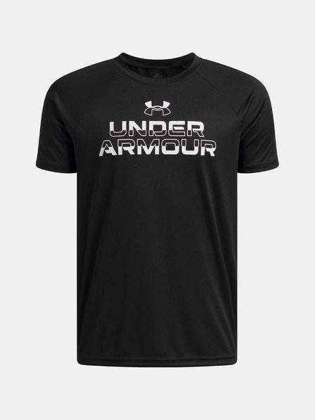 Under Armour Tricou pentru băieți Under Armour UA Tech Split Wordmark SS