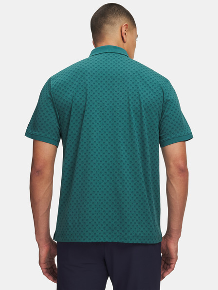 Under Armour Tricou pentru bărbați Under Armour UA ArmourDry Print Rib Polo