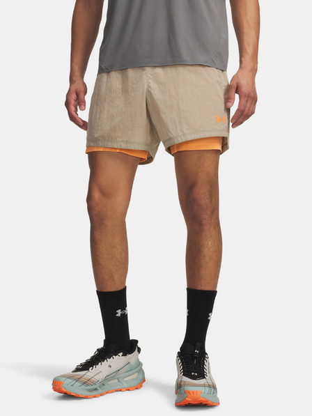 Under Armour Pantaloni scurți pentru bărbați Under Armour M Trail Run 5' Lined Short
