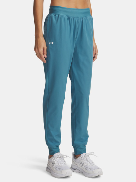 Under Armour Pantaloni sport pentru femei Under Armour UA Rival Hi Rise Woven Pant