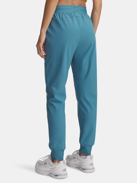 Under Armour Pantaloni sport pentru femei Under Armour UA Rival Hi Rise Woven Pant