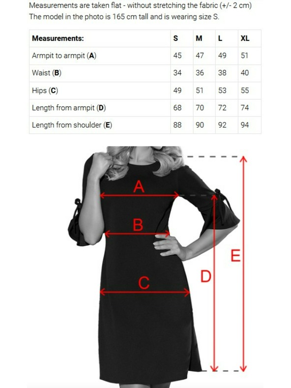 numoco Rochie mini elegantă cu decolteu încrucișat - bej