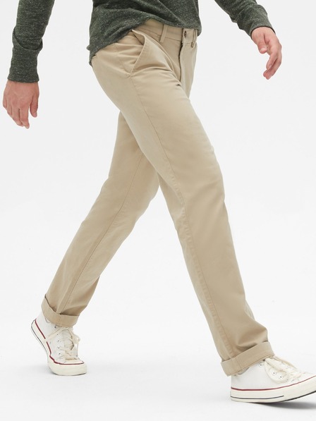 GAP Pantaloni khaki straight cu GapFlex GAP