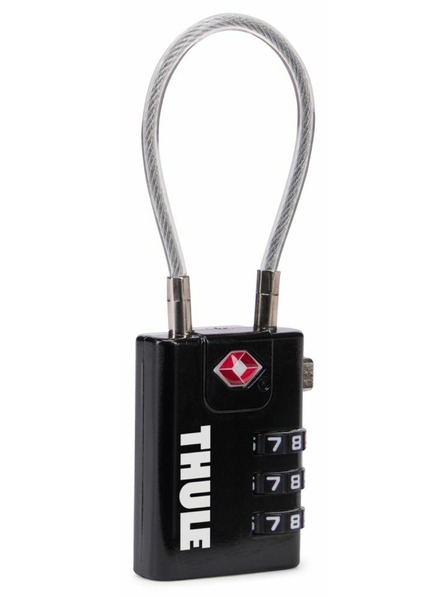 Thule Thule zăvor TSA cu cablu de oțel TSAL101 - negru