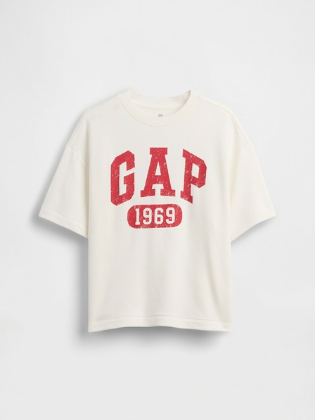 GAP Tricou cu logo pentru copii GAP