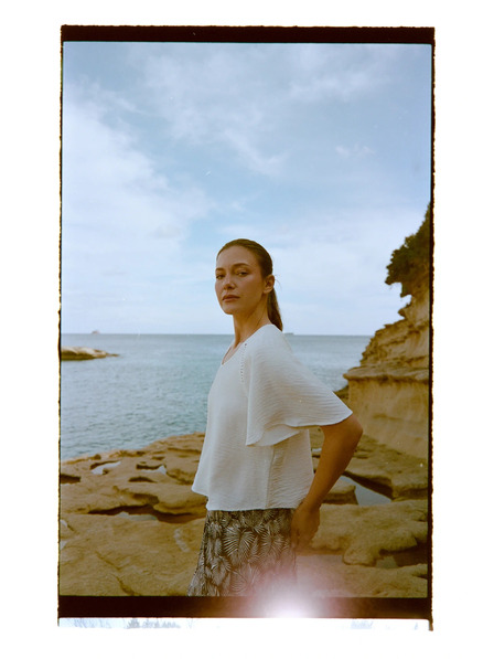 Moodo Cămașă cu mâneci largi albă Moodo