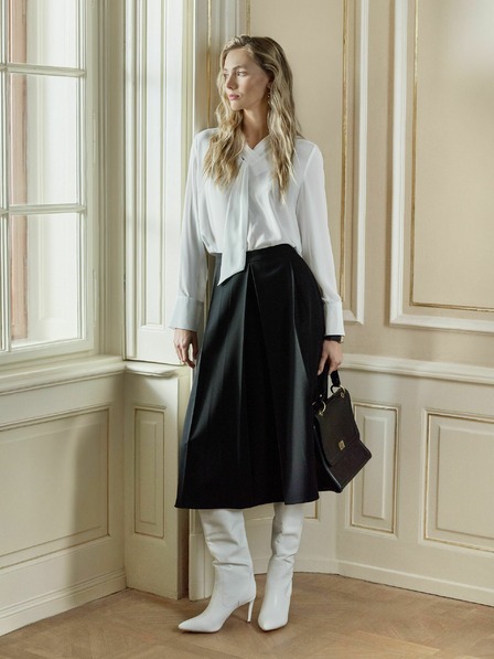 Orsay Fustă neagră pentru femei ORSAY