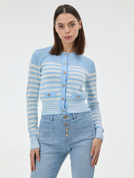 Orsay Cardigan bleu deschis cu dungi pentru femei ORSAY