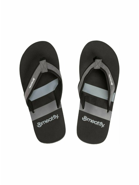 Meatfly Meatfly papuci bărbați Anders Black/Grey