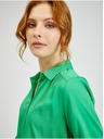 Orsay Bluză damă verde din satin ORSAY