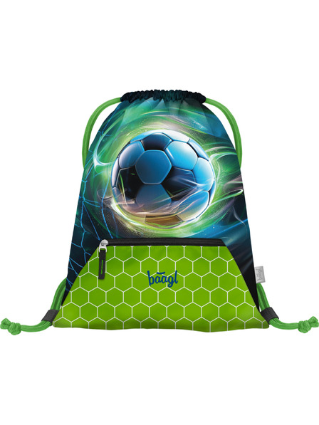 BAAGL  BAAGL SET 5 Zippy Plus Minge de Fotbal: servieta, penar, saculet, sort, portofel