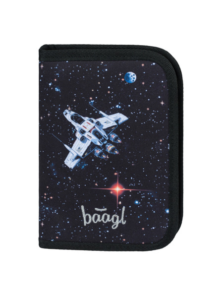 BAAGL  BAAGL SET 5 Zippy Plus Pixel Space: servieta, penar, saculet, sort, portofel