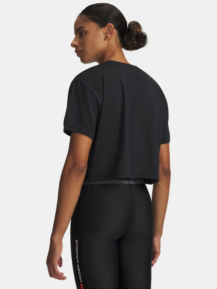 Under Armour Tricou pentru femei Under Armour Tech Branded Crop SS
