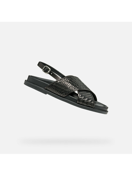 Geox Sandale negre pentru femei Geox Adelash