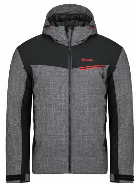 Kilpi Jachetă de schi gri închis pentru bărbați KILPI FLIP-M