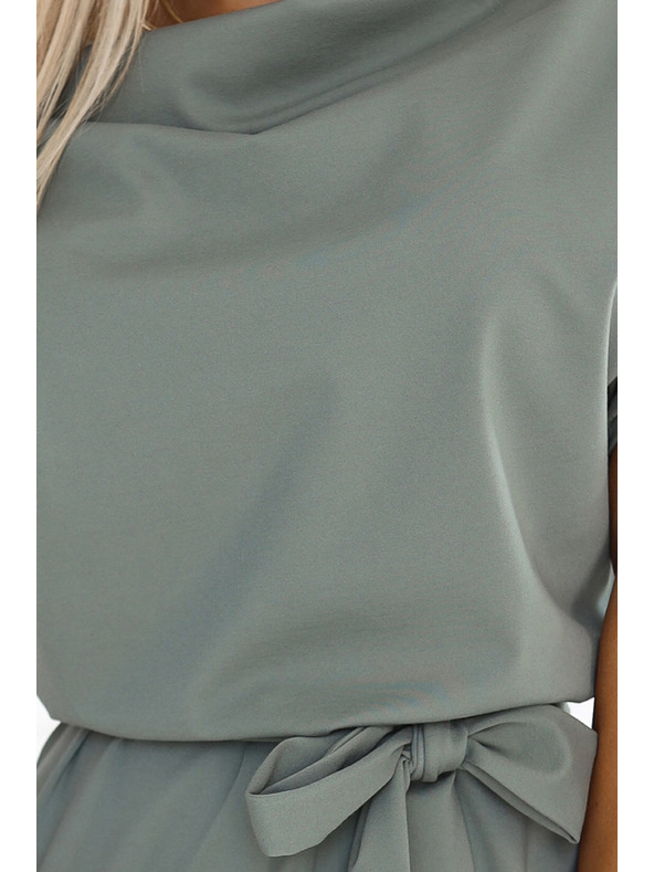 numoco Rochie Numoco ROXI cu fustă asimetrică și curea