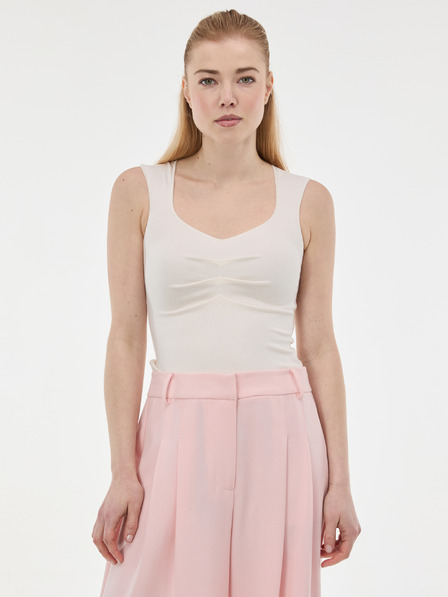 Orsay Maiou crem pentru femei cu volane ORSAY