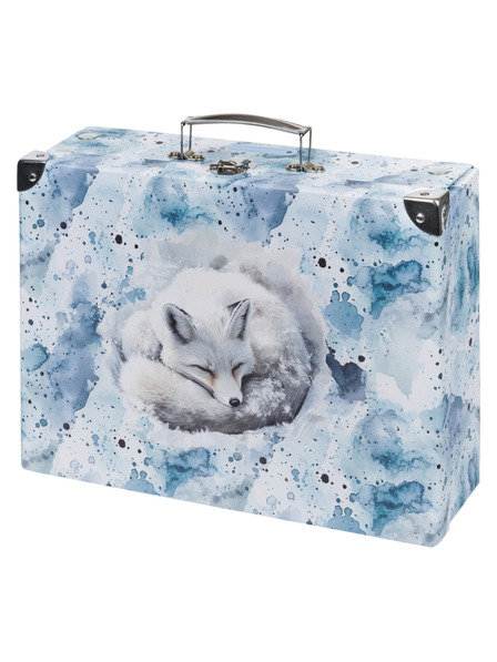 BAAGL  BAAGL Geantă școlară pliabilă Polar cu accesorii metalice