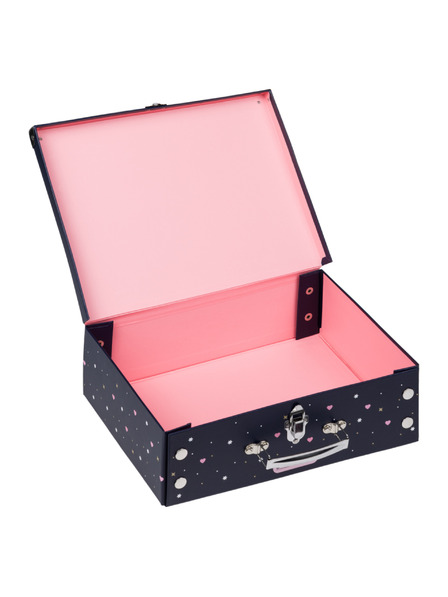 BAAGL  BAAGL Cutie școlară pliabilă Unicorn Gold cu metal