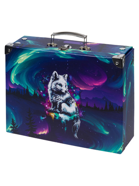 BAAGL  BAAGL Cutie școlară pliabilă Aurora cu metal