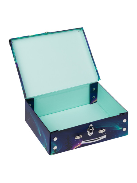 BAAGL  BAAGL Cutie școlară pliabilă Aurora cu metal