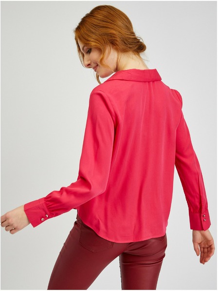 Orsay Bluză de damă roz închis ORSAY