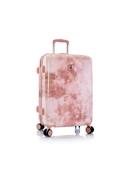 Heys Pink Patterned Travel Suitcase Heys Tie-Dye M