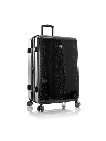 Heys Valiză de călătorie cu model negru Heys Black Leopard L