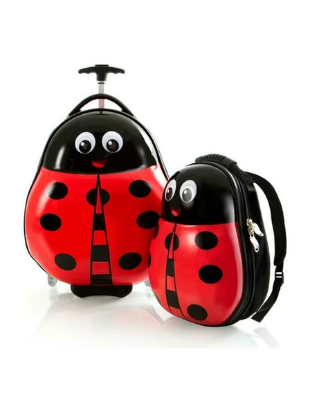 Heys Valiză pentru copii Heys Travel Tots Lady Bug – set rucsac și valiză