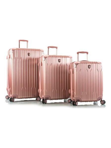 Heys Set de valize de călătorie Heys Xtrak S,M,L Rose Gold