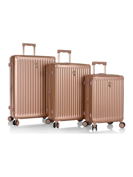 Heys Set de valize de călătorie Heys Luxe S,M,L Rose Gold