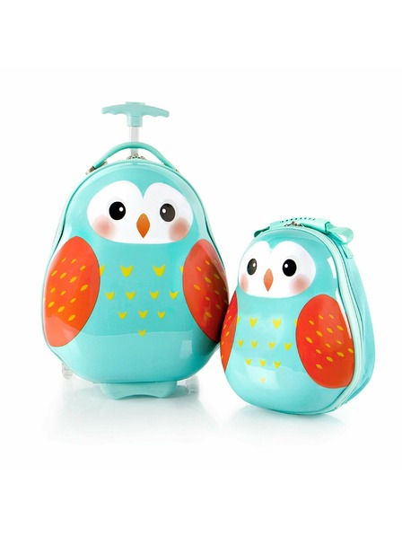 Heys Valiza pentru copii Heys Travel Tots Owl – set de rucsac și valiza