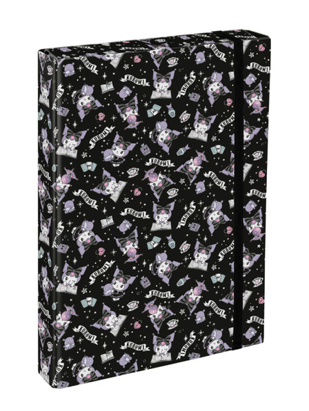 BAAGL  BAAGL Dosare pentru caiete școlare A4 Jumbo Kuromi Black