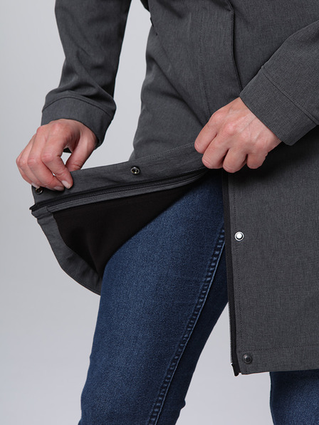 Loap Jachetă softshell pentru femei LOAP LUNARA Gri închis