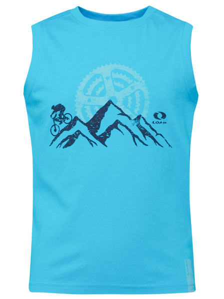 Loap Maiou pentru băieți LOAP BOOMENAR Albastru deschis