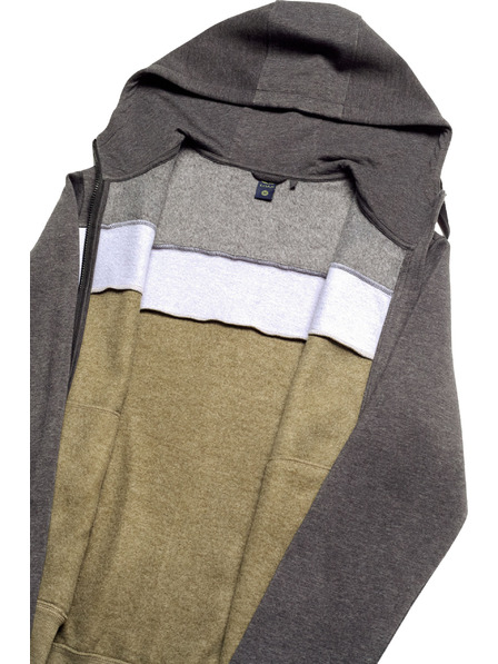 Loap Bluză bărbătească LOAP EDDIE Gri închis/Verde