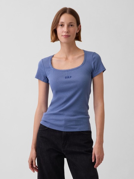GAP Tricou Rib Logo GAP