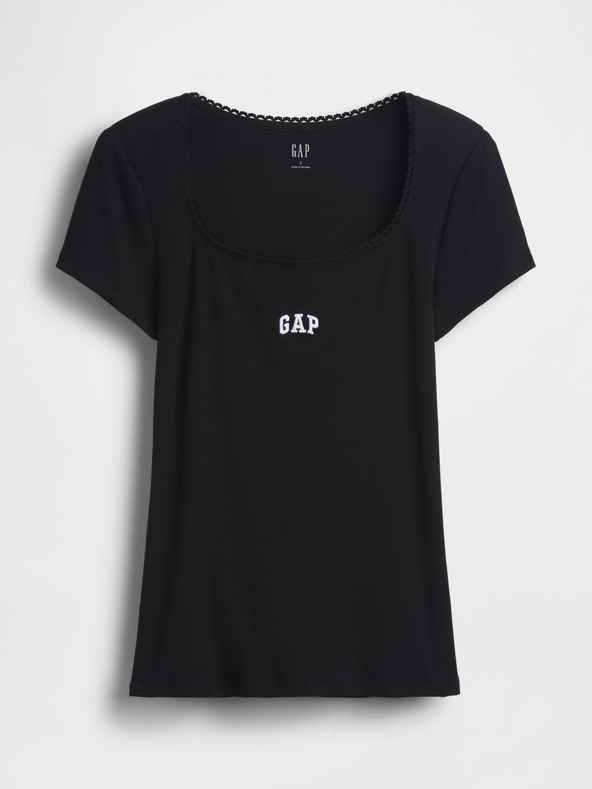 GAP Tricou Rib Logo GAP