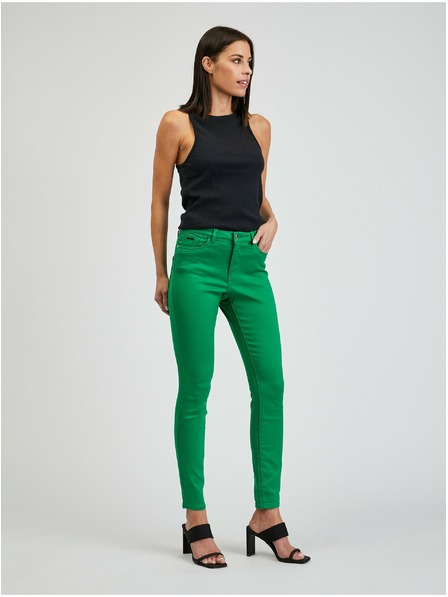 Orsay Pantaloni skinny verzi de damă ORSAY