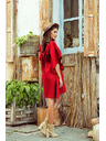 numoco SOFIA Rochie fluture - roșie
