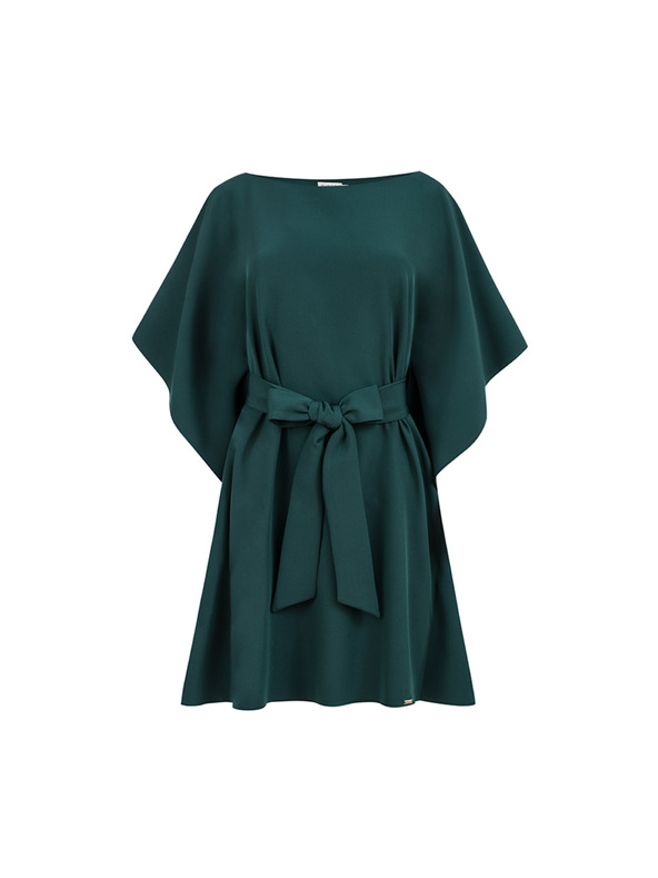 numoco SOFIA Rochie fluture - verde