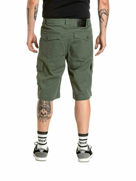 Meatfly Meatfly pantaloni scurți pentru bărbați Icon 2.0 Bronze Green