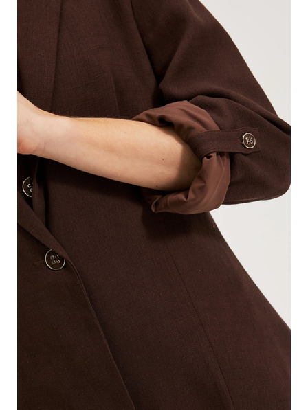 Moodo Sacou cu amestec de in maro Moodo