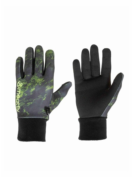 Meatfly Meatfly mănuși pentru copii Kids Powerstretch Mossy Lime