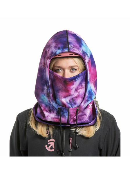 Meatfly Meatfly cagulă Conceal Purple Aquarel oversized