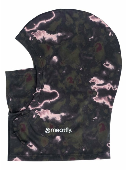 Meatfly Meatfly cagulă Conceal Storm Camo Pink oversized