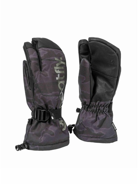 Meatfly Mănuși pentru bărbați Meatfly Limp Morph Black