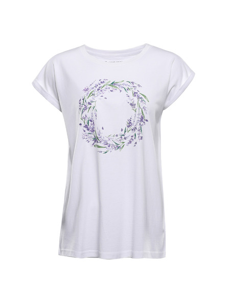 ALPINE PRO Tricou pentru femei din material neinfroșabil ALPINE PRO OMBA 2 white varianta pa